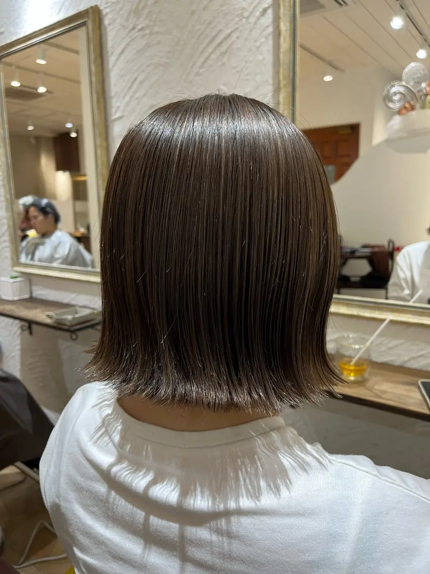 ミディアム ハイライト ヘアカラー 🌈透明感カラー🌈 🌟吉田祐介🌟のヘアスタイル