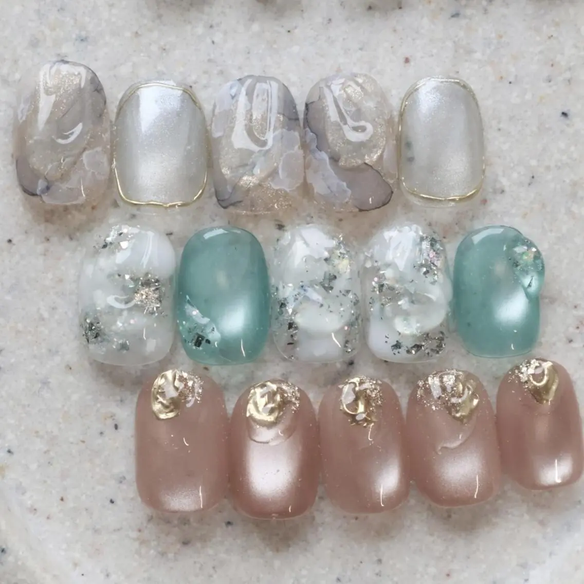 ネイル ハンドネイル tulle【チュール 】HIKARIのネイルデザイン