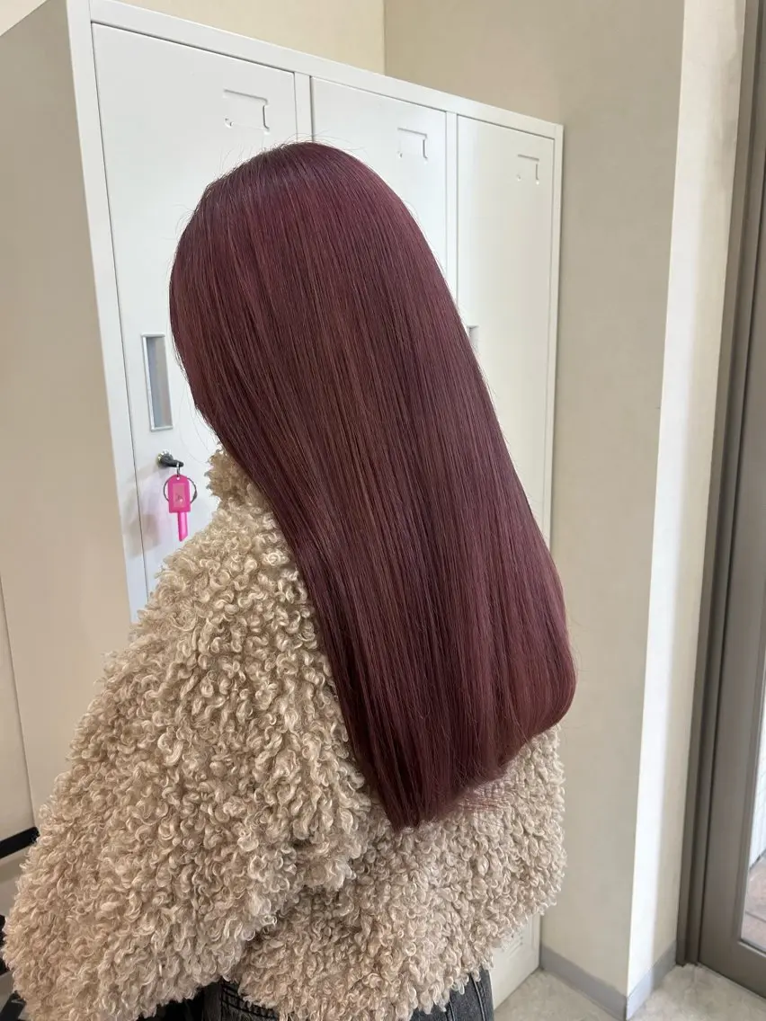 ロング カラー 髪質改善 カット ヘアカラー トリートメント ボブ/透明感カラー 🧸YUI❤️のヘアスタイル