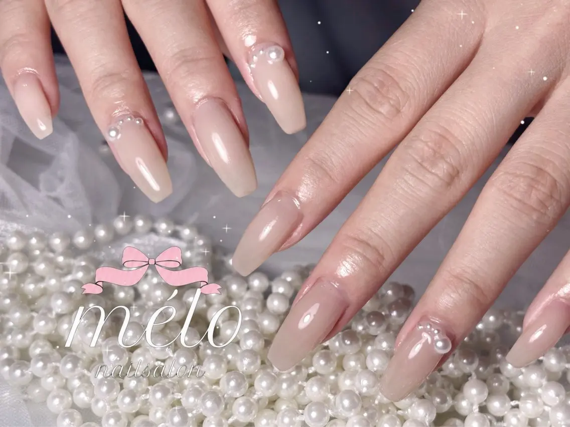 ネイル ハンドネイル Nailsalon mélo ももか🩷のネイルデザイン