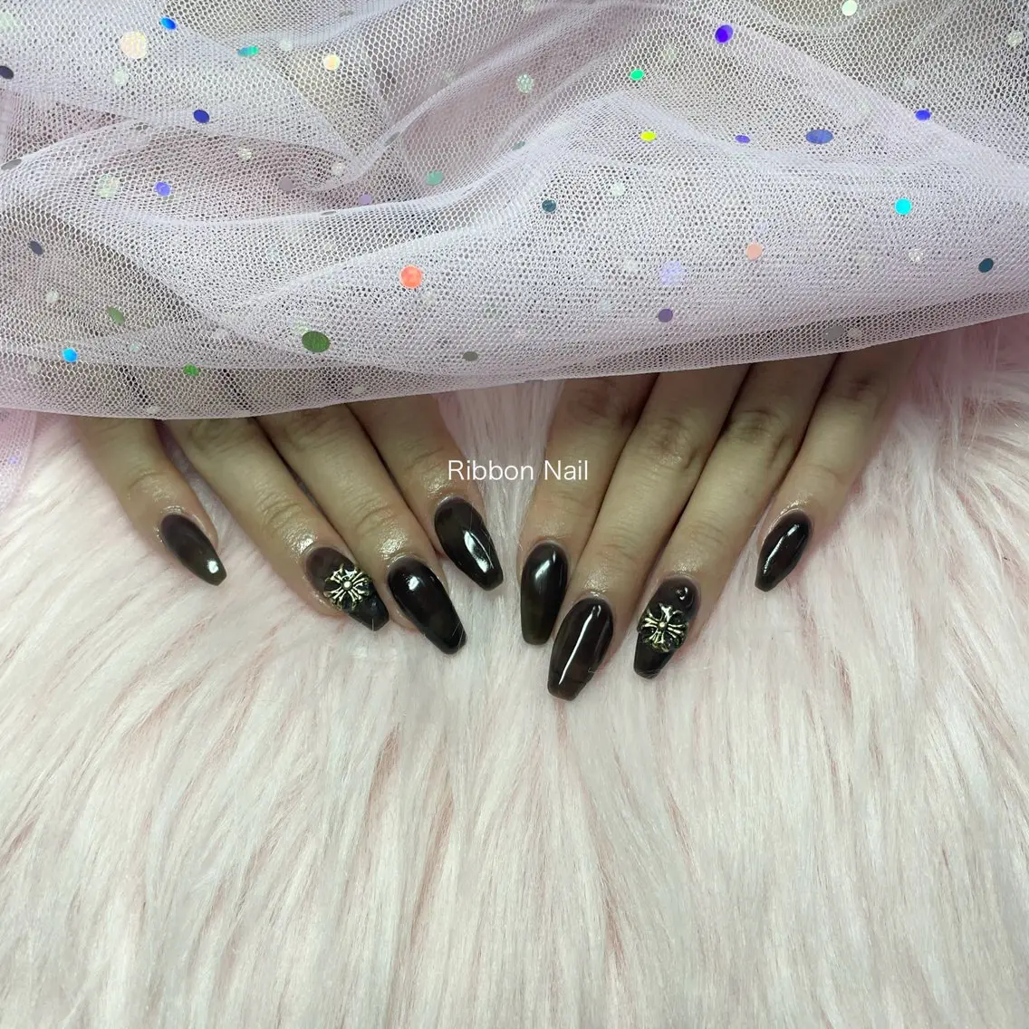 ネイル ワンカラーネイル Nail Ambra Fusamiのネイルデザイン
