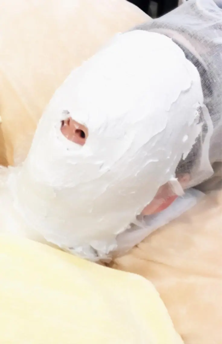 【学割U24】大人気の小顔エステ！石膏パックコースの写真