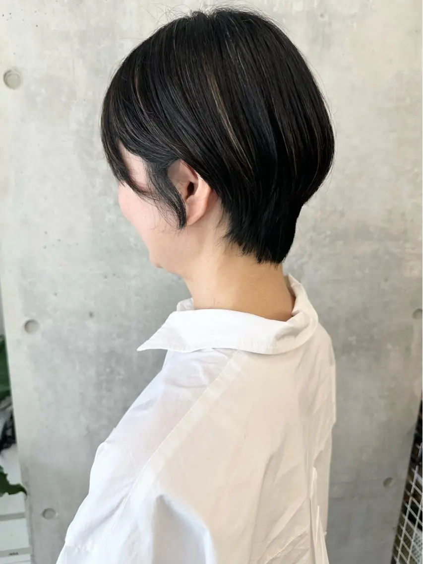 ショート カット ヘッドスパ ボブ/ゆるふわ ボブパーマ/とういのヘアスタイル