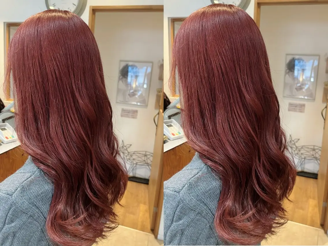カラー 安達 葵のヘアスタイル