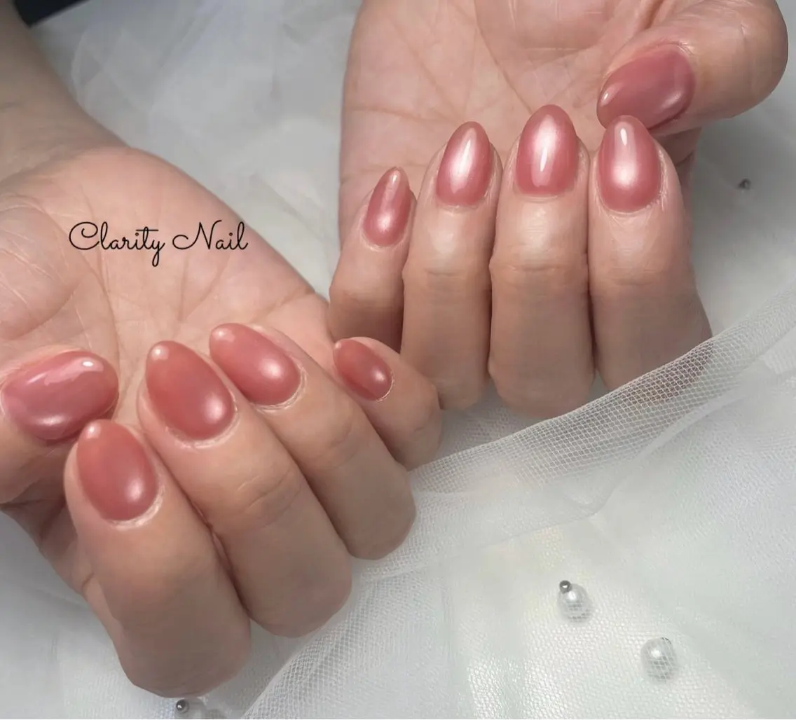 ネイル ワンカラーネイル ハンドネイル Clarity Nailのネイルデザイン