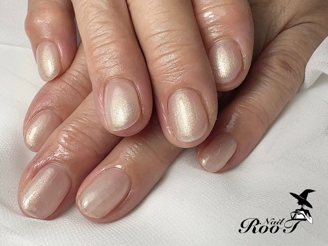 ネイル ラメ(グリッター) ハンドネイル RooT Nailのネイルデザイン