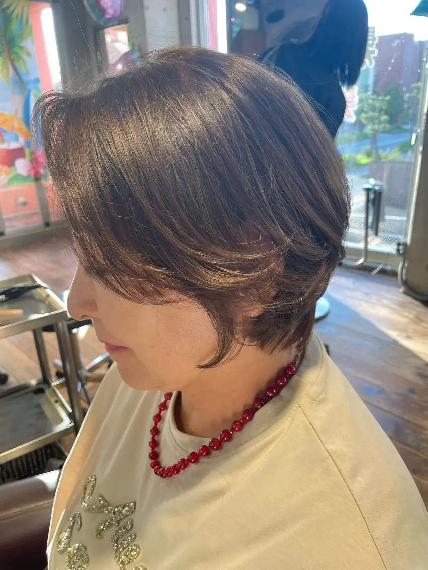 ショート カット ヘッドスパ 🌿大人かわいいヘア 🌿Ayahaのヘアスタイル