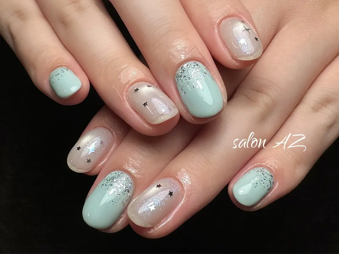 ネイル オフィスネイル ハンドネイル salon AZのネイルデザイン
