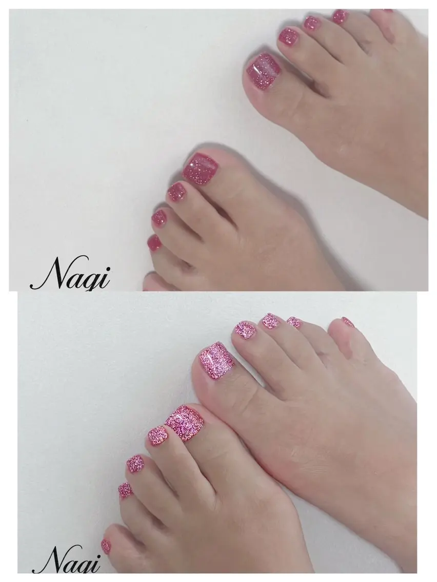 ネイル フラッシュネイル Nagi Nail 本山のネイルデザイン