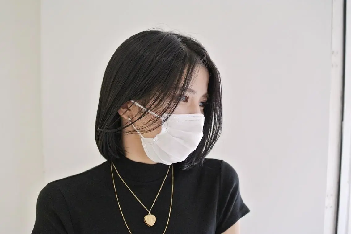 ショート カラー ボブ 樋口 千尋のヘアスタイル
