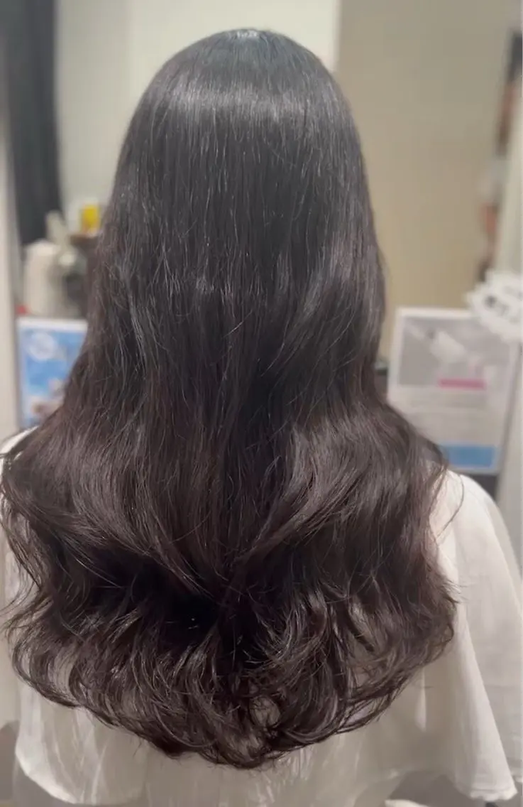 ロング カラー ヘアカラー The Ect 江坂Kurumiのヘアスタイル