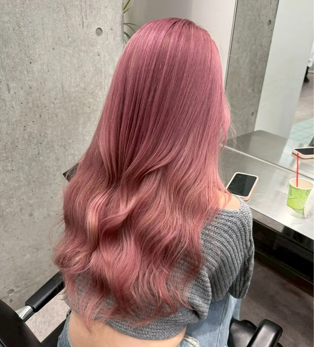 ロング カラー ヘアアレンジ カラーモデル 募集中/なお🎀のヘアスタイル