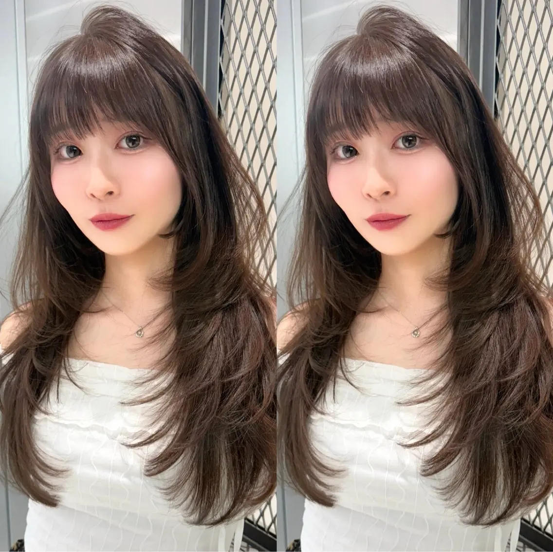 セミロング 🤍naomi/ 韓国レイヤー🤍のヘアスタイル
