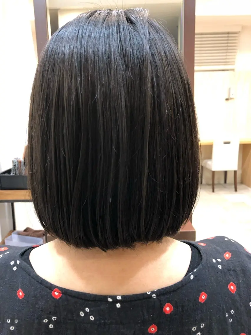 ミディアム 【髪質改善縮毛矯正✨ /パーマ】 糸満のヘアスタイル