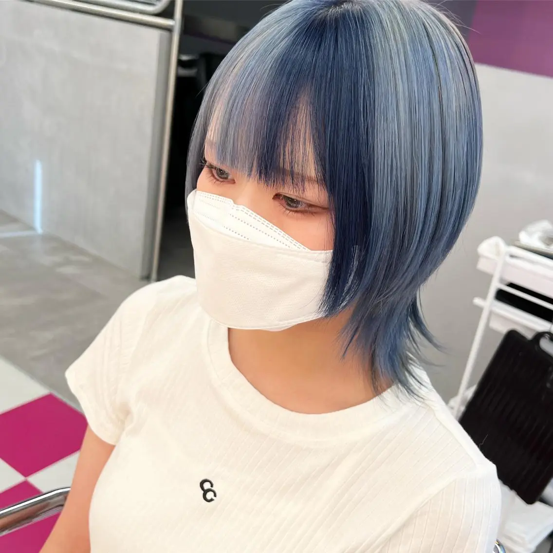 ミディアム カラー ELU.☁️ ARIのヘアスタイル