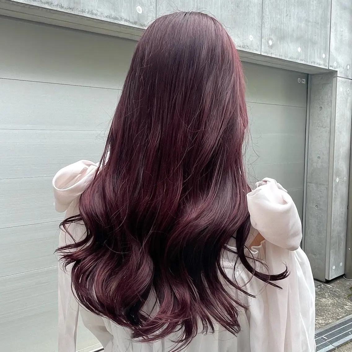 ロング カラー ブリーチ ブリーチなしカラー ピンクカラー ヘアカラー 💍ダメージ最小限 ブリーチ/ちさと💍のヘアスタイル