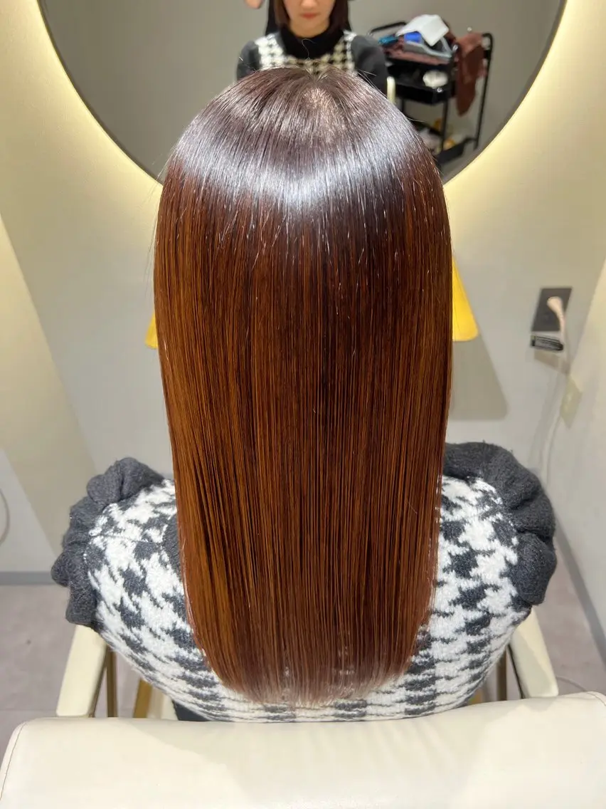 ミディアム パーマ 西川 凜のヘアスタイル