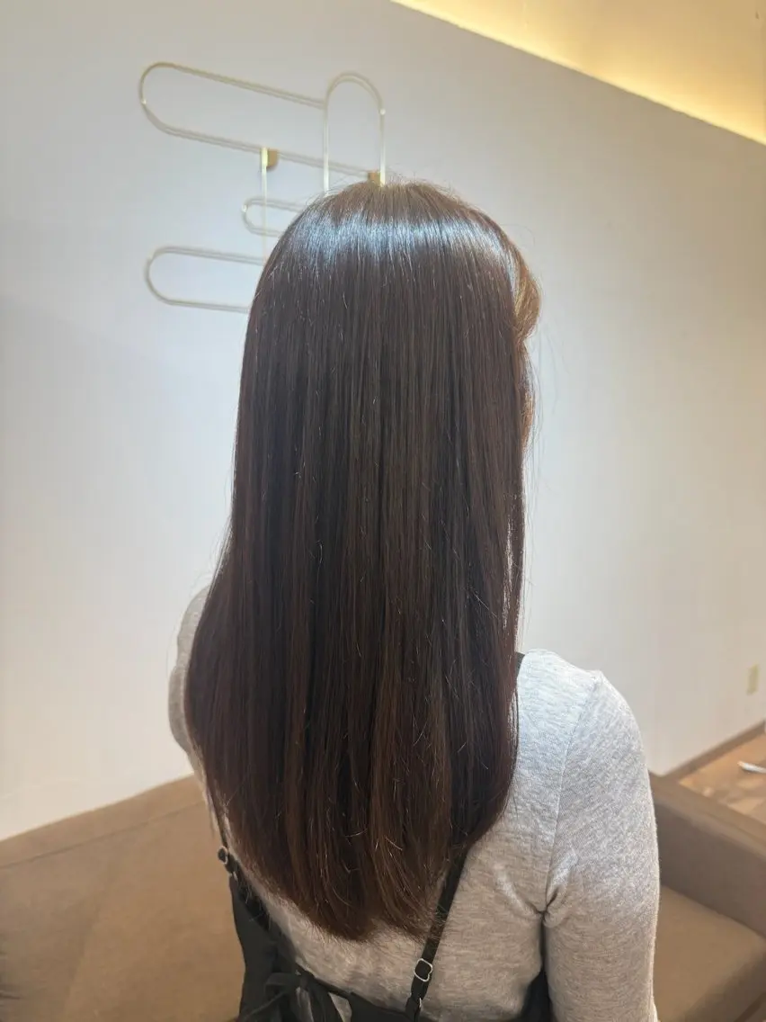ロング カラー ヘアカラー 中村 優里のヘアスタイル