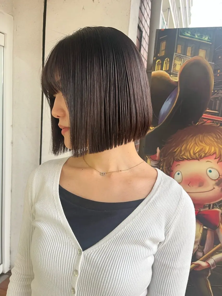 新規のみ🌼正面から撮らせて頂けるかた限定SNS用です✂️カット✂️ （毛先のみ不可❌）シャンプーなしの写真
