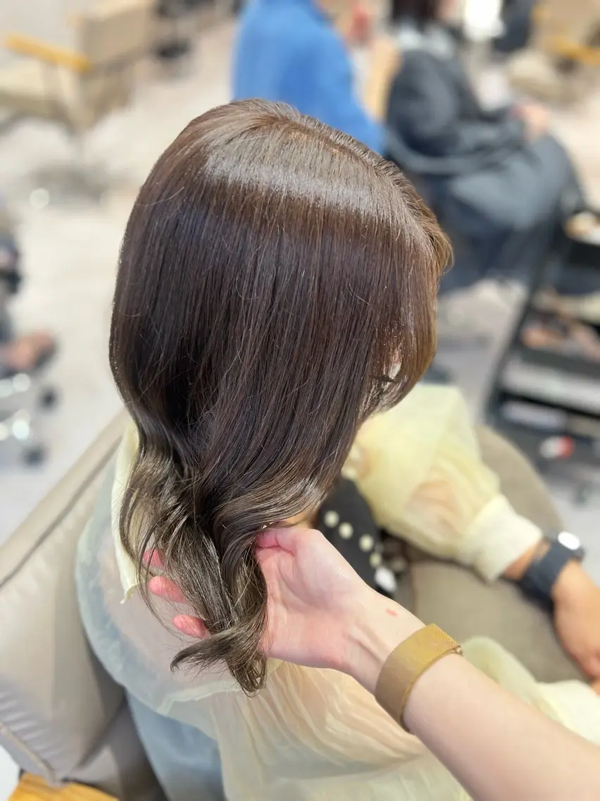 ミディアム ブリーチモデル✂︎ カラー特化✨ひかり/のヘアスタイル
