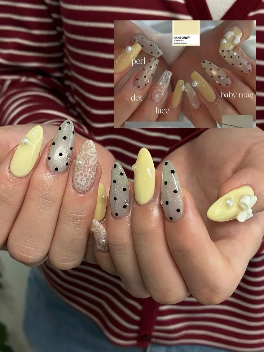 ネイル ハンドネイル nail salon Lipine 新守山のネイルデザイン