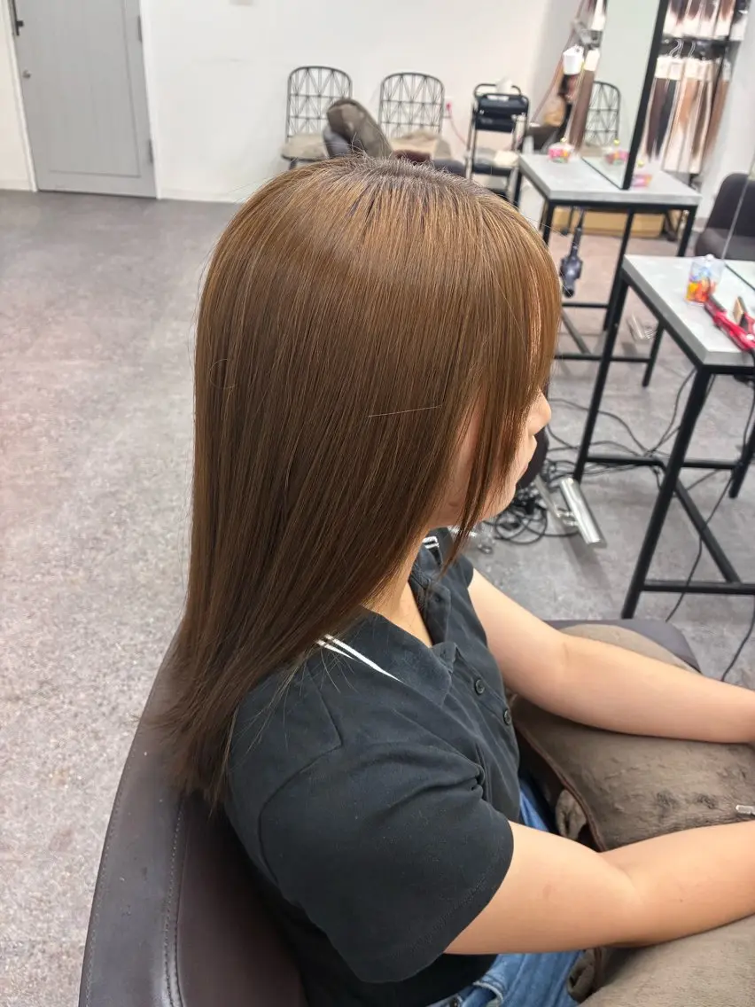 ロング ヘアカラー 大人グレージュ👣/ 新潟駅/しゅんぴのヘアスタイル