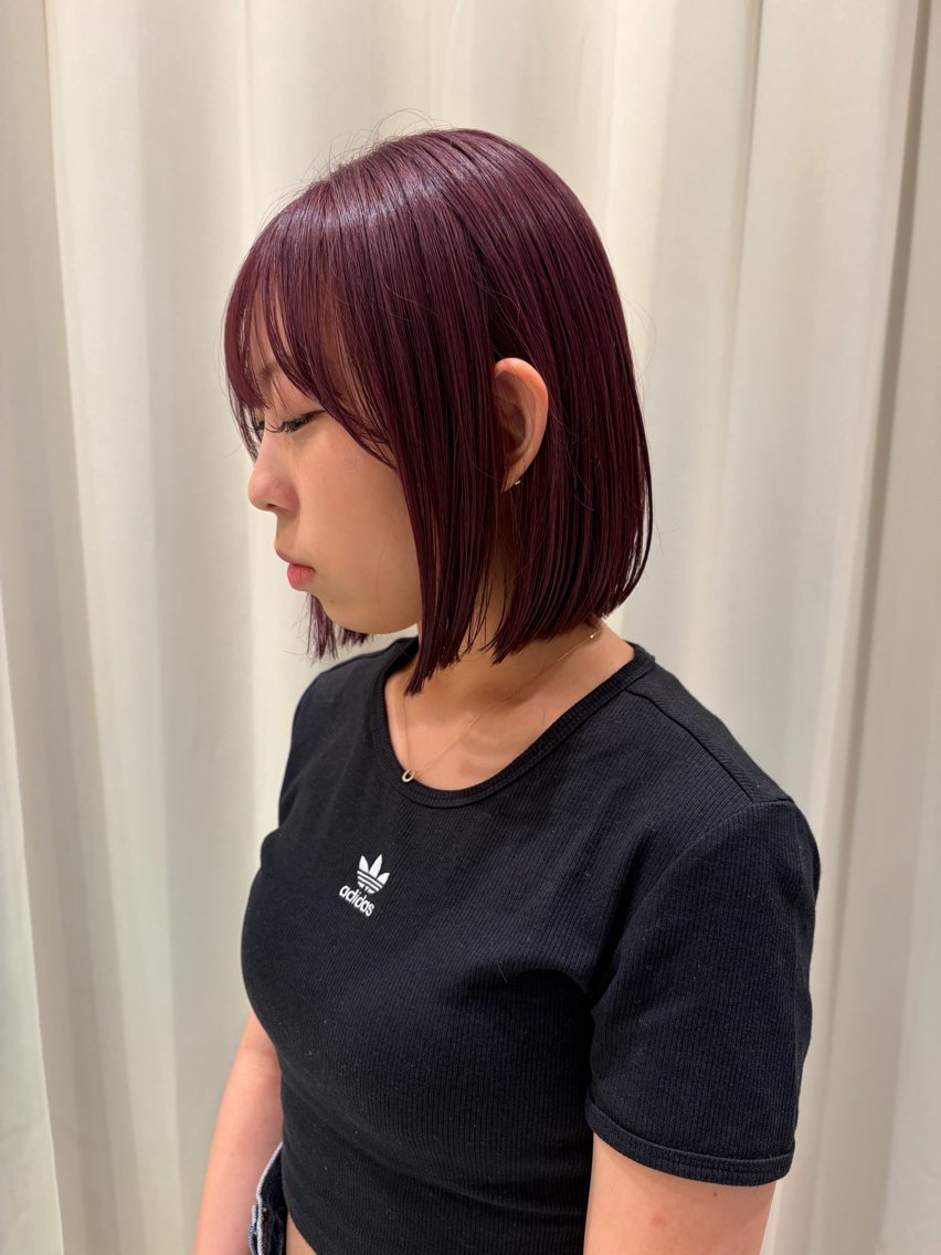 ショート オオカメ ユヅキのヘアスタイル