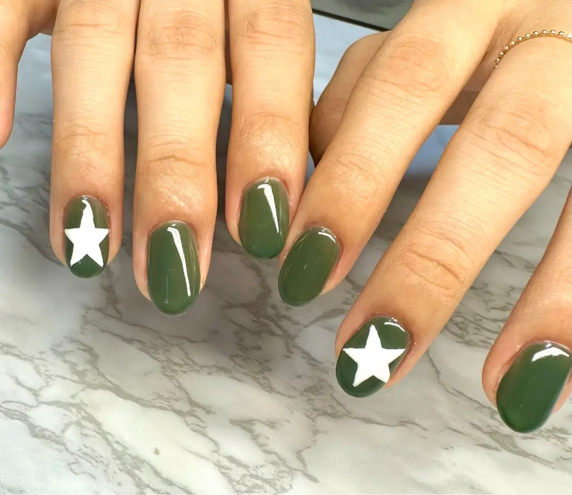 ネイル アートネイル オーロラネイル フレンチネイル ミラーネイル ワンカラーネイル Mai’s nailのネイルデザイン