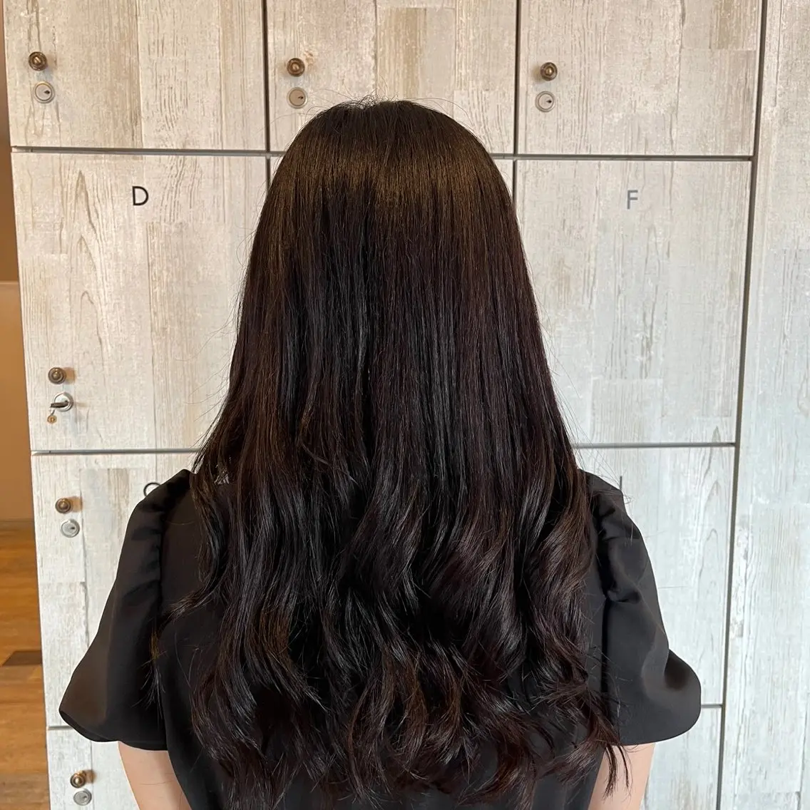 ロング カラー カット ヘアカラー ♡ナナコ♡ レイヤー /ブリーチ/艶髪のヘアスタイル