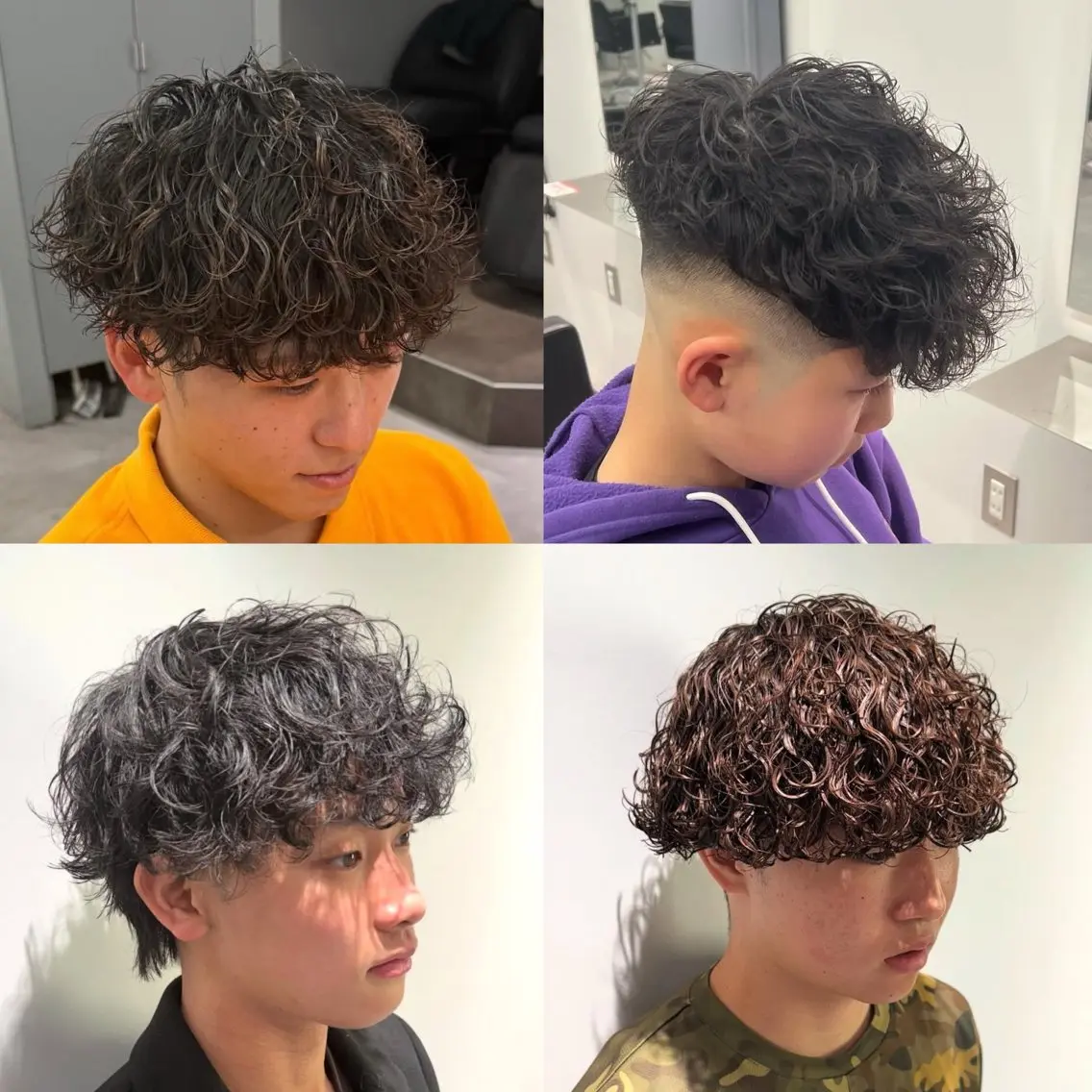 【平日限定】メンズカット+パーマの写真