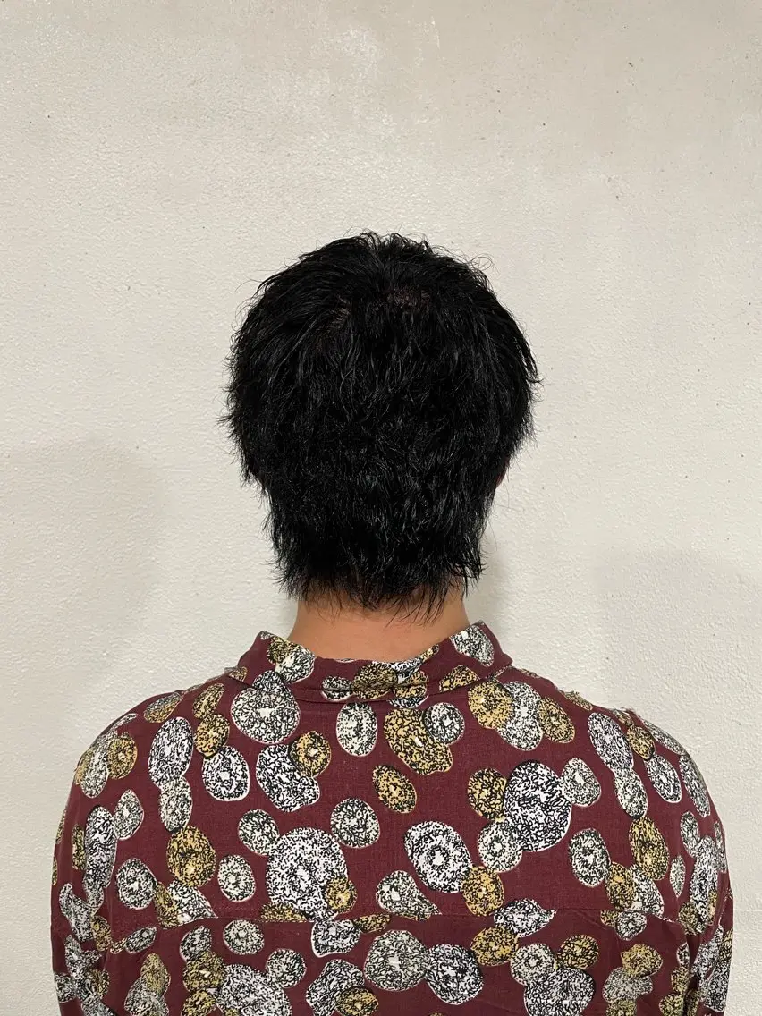 ショート カラー 透明感カラー ヘアカラー 【お洒落パーマ】 Elme　肥塚康汰郎のヘアスタイル