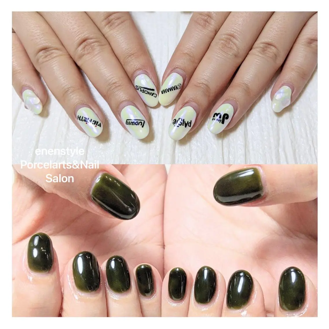 ミディアム ネイル 🐾enen style 🐾のネイルデザイン