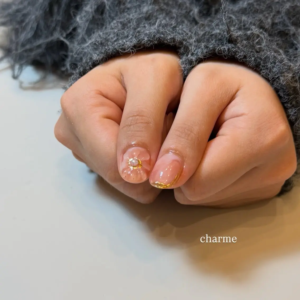 ネイル ハンドネイル フットネイル nailsalon charmeのネイルデザイン