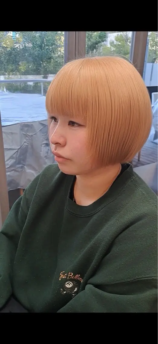 ショート ボブ 伸ばしかけ ショートヘア カット トリートメント 関口 知佳のヘアスタイル