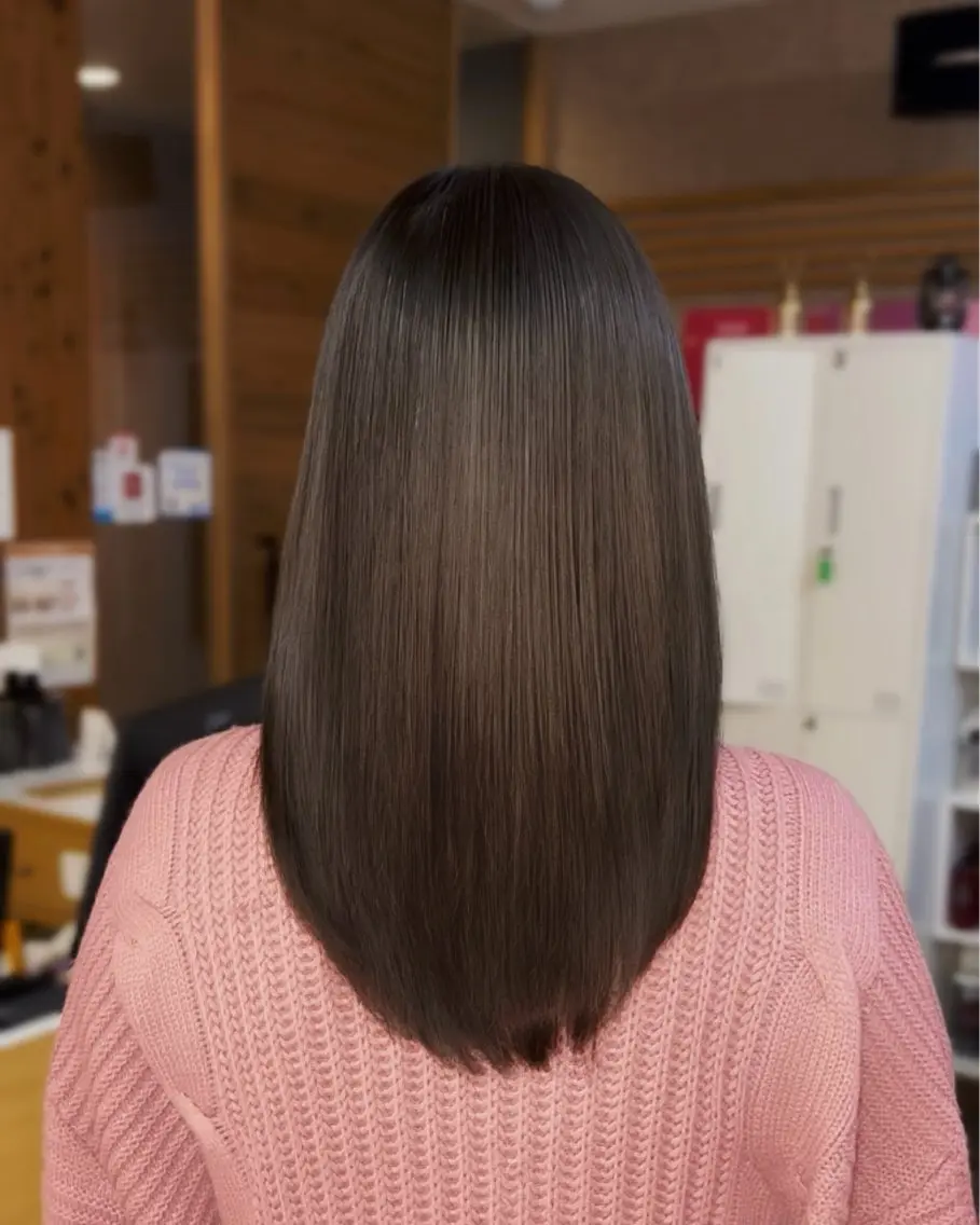 ロング m yuunaのヘアスタイル