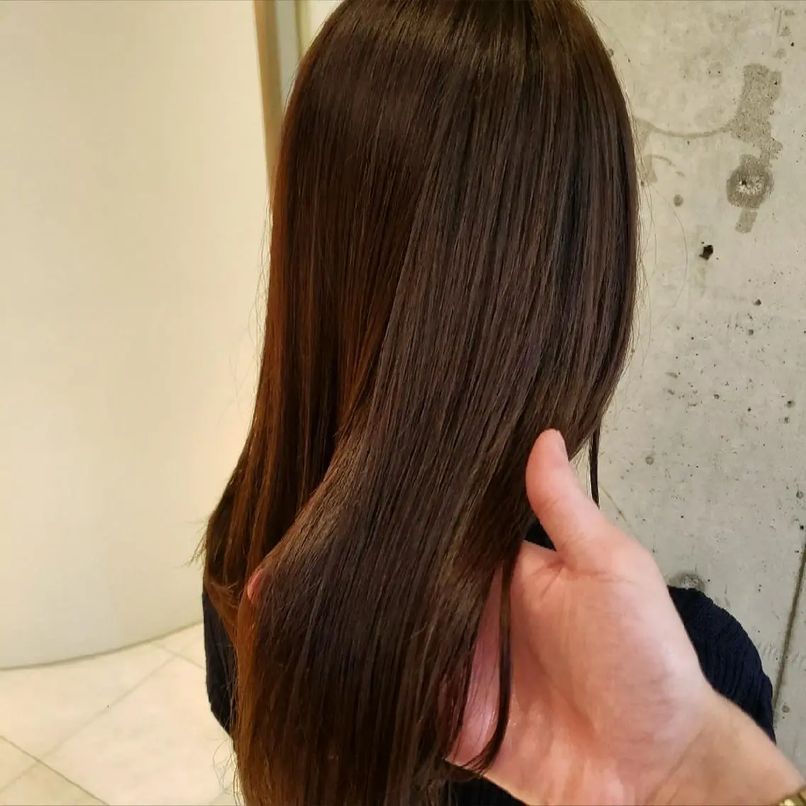 カラー ヘアカラー トリートメント ソラオカ ユウキのヘアスタイル