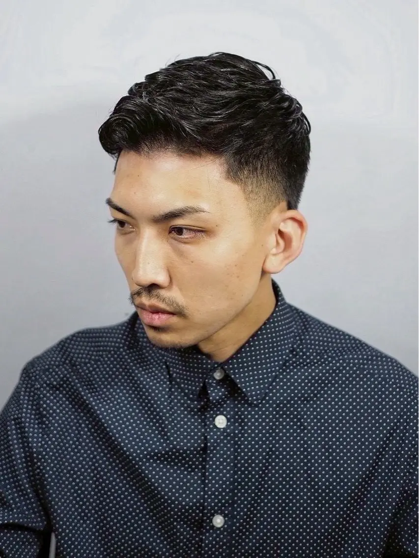 カット＋アイロンパーマ＋シャンプー＋セットの写真