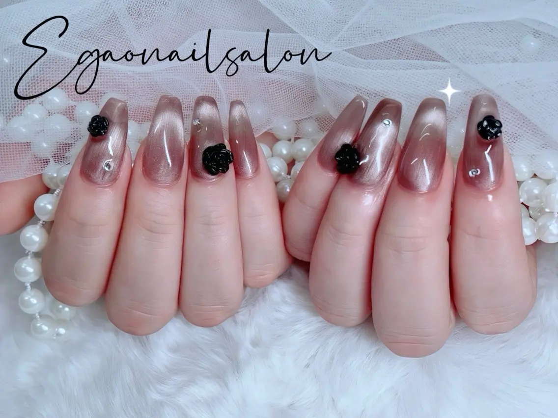 ネイル アートネイル フットネイル フレンチネイル ジェルネイル グラデーション ハンドネイル EGAO NAIL 錦糸町店のネイルデザイン