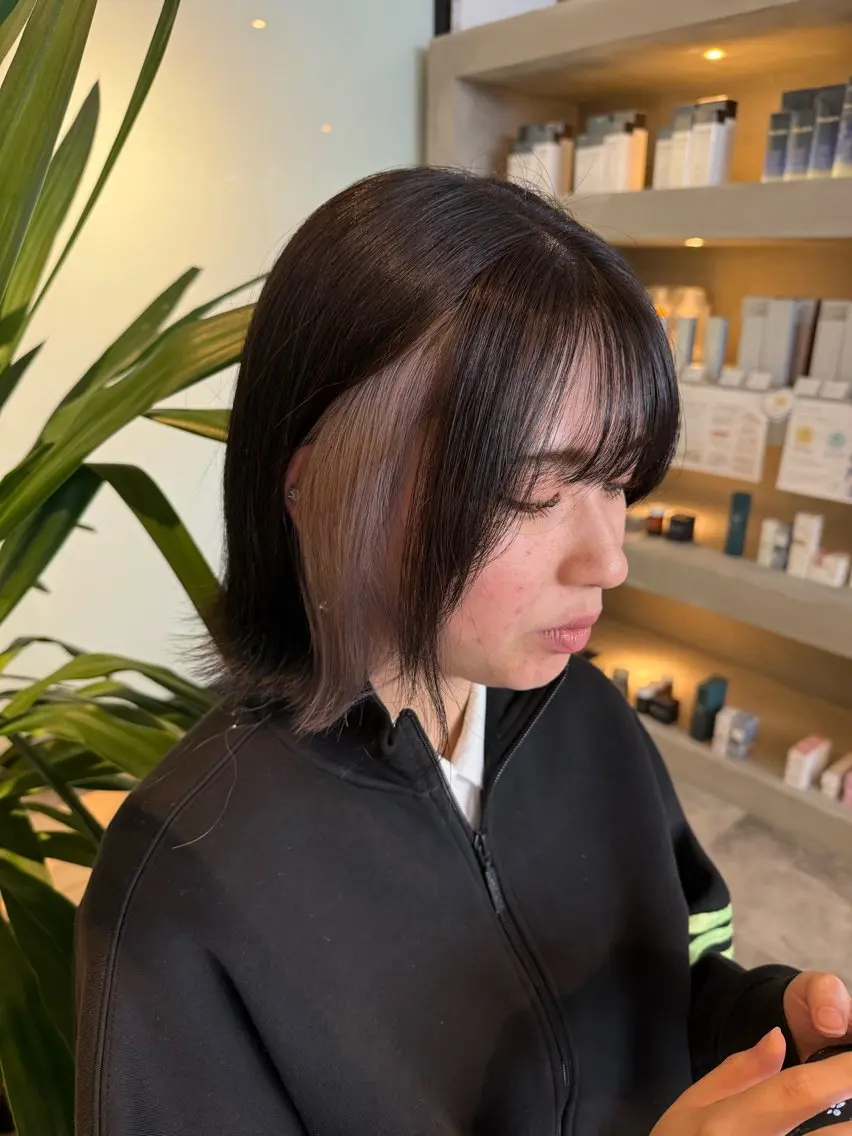 カラー イヤリングカラー ヘアカラー 花井さくら🇺🇸 /デザインカラー🌈のヘアスタイル