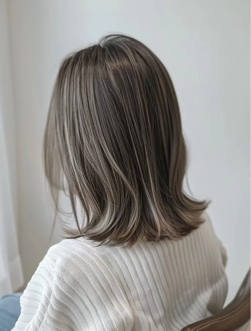 ミディアム AYU / MODE K's 松原のヘアスタイル