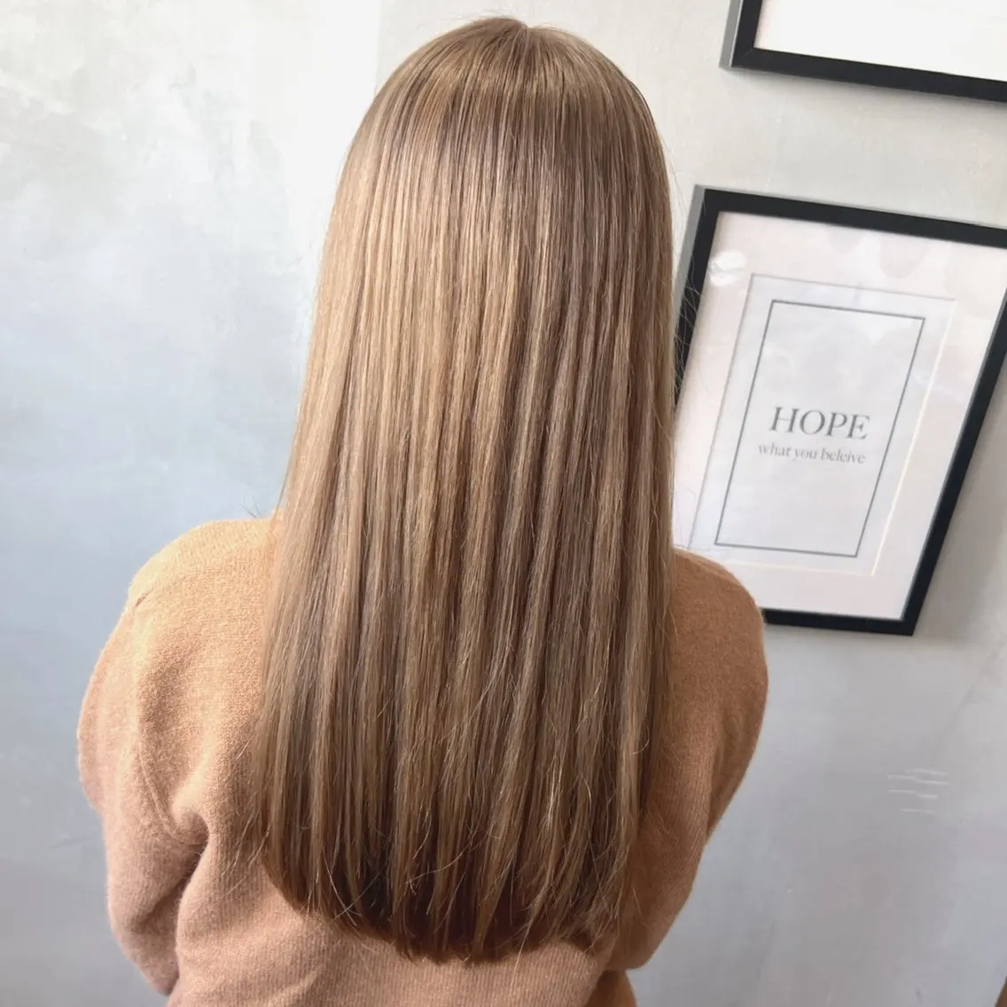 ロング カラー ベージュカラー ブリーチ ダブルカラー ブリーチなしカラー ヘアカラー トリートメント ブリーチなしWカラー メンズカット✨ワタベのヘアスタイル