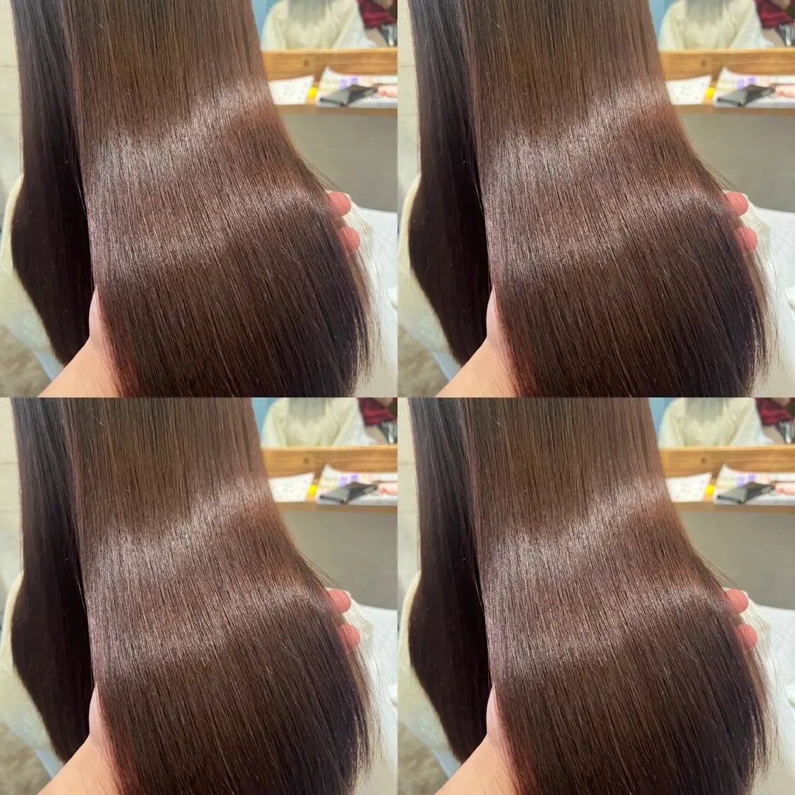 ロング カラー ヘアカラー トリートメント 店長✨髪質改善✖️ 透明感カラー／純大のヘアスタイル
