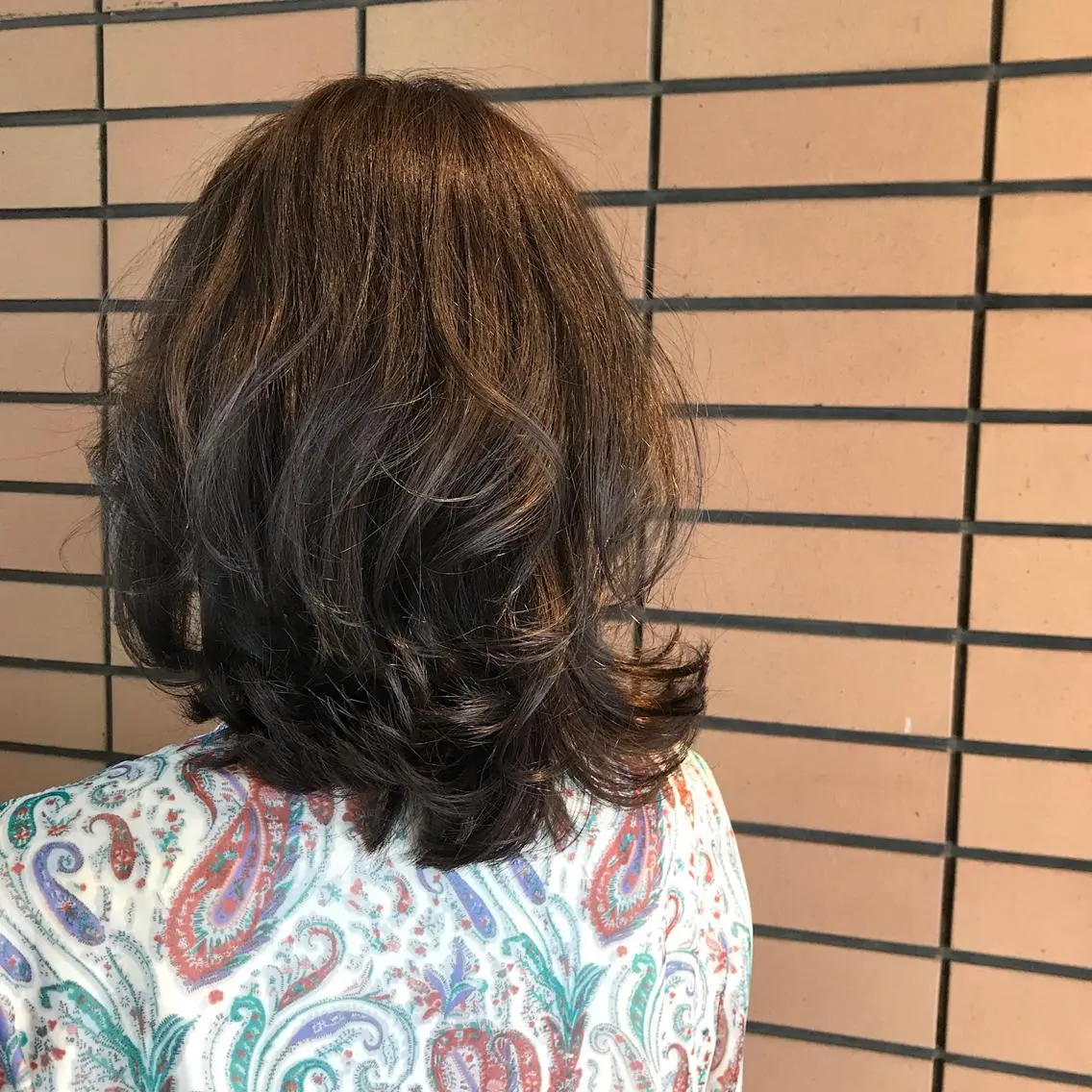 ミディアム 美容室 ドルチェのヘアスタイル