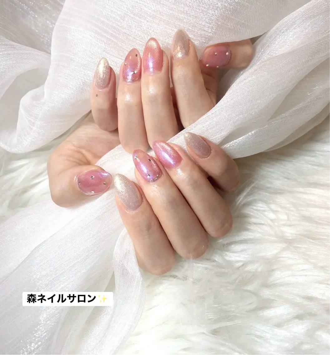 ネイル ハンドネイル 森 ネイル サロンのネイルデザイン