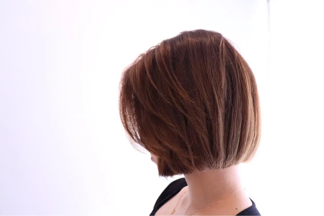 ショート カラー パーマ 坪内 麻里子のヘアスタイル