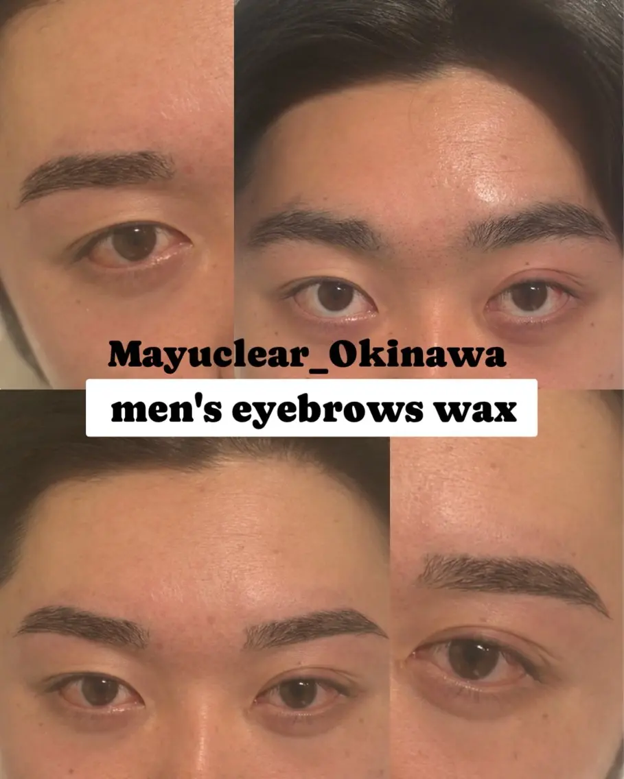 メンズ アイブロウ 眉毛ワックス脱毛 ワックス脱毛 眉カット その他(アイブロウ) メンズ眉毛サロン マユクリア沖縄那覇店の眉毛・アイブロウイメージ