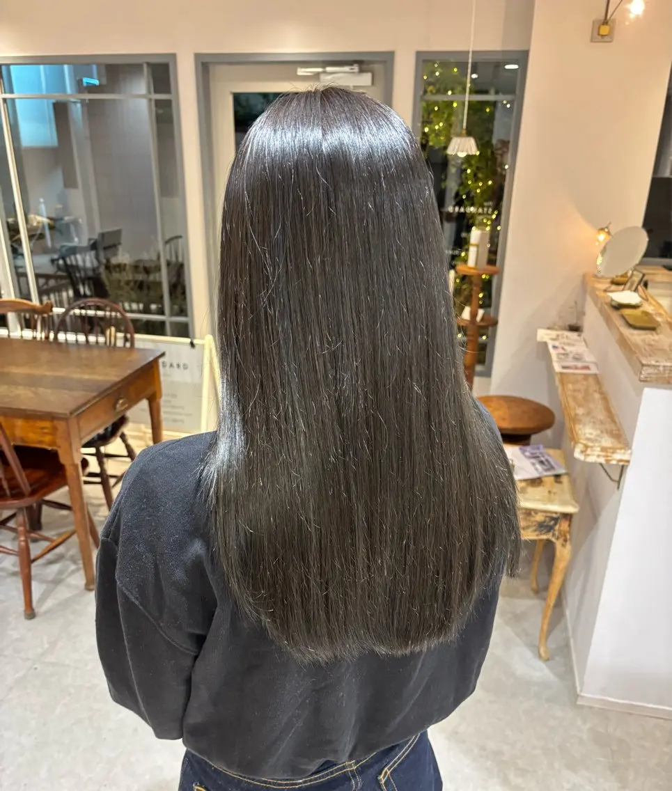 ロング カラー 成美/ カットモデルさん募集のヘアスタイル