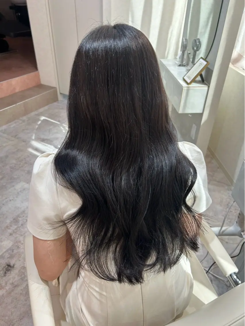 ロング カラー 透明感カラー 透明感カラー🫧 KURUMIのヘアスタイル