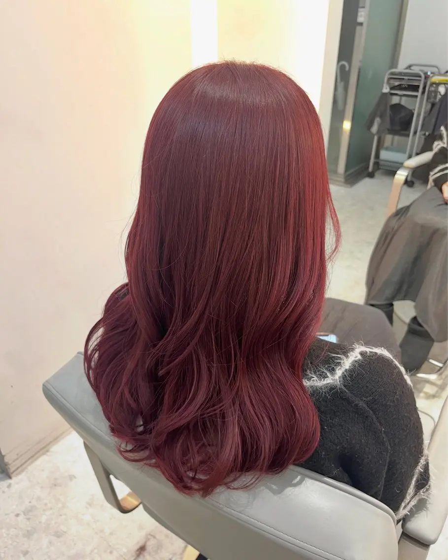 セミロング カット ヘアカラー *Zina S * Natsukiのヘアスタイル