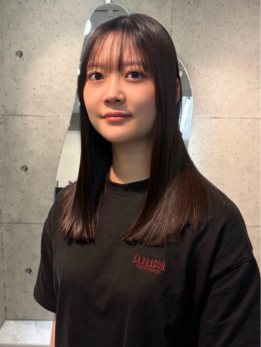ロング パーマ カット トリートメント 🌸東中野/髪質改善 美髪矯正/櫻井🌸のヘアスタイル